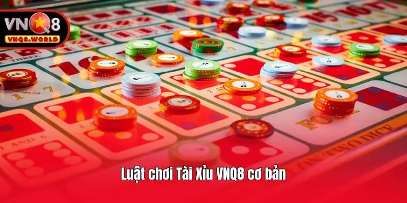 Luật chơi Tài Xỉu VNQ8 cơ bản
