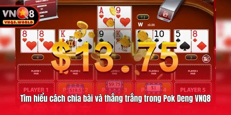 Tìm hiểu cách chia bài và thắng trắng trong Pok Deng VNQ8