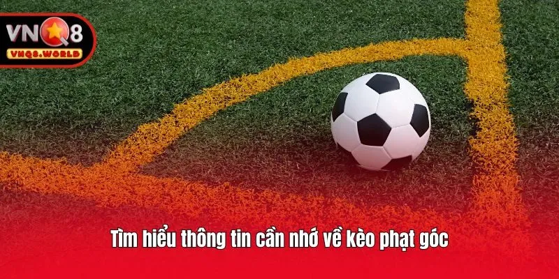 Tìm hiểu thông tin cần nhớ về kèo phạt góc
